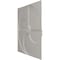 Ekena Millwork 19 5/8in. W x 19 5/8in. H Windmill EnduraWall Decorative 3D Wall Panel Covers 2.67 Sq. Ft. WP20X20WIBGL - alternate 2